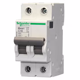 施耐德电气 小型断路器；Osmart K MCB 6kA 230V 2P C 16A