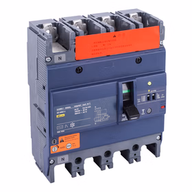 施耐德电气 漏电塑壳断路器 固定式带接地故障保护 脱扣；VigiEZD160E 63A 3P3T