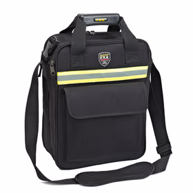 法斯特（FASITE）电工工具包加厚防水单肩斜挎手提维修帆布耐磨专用电工包大号黑色