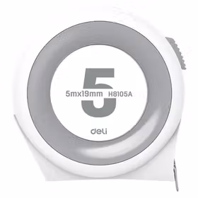 得力 钢卷尺极小自锁   5mx19mm；H8105A
