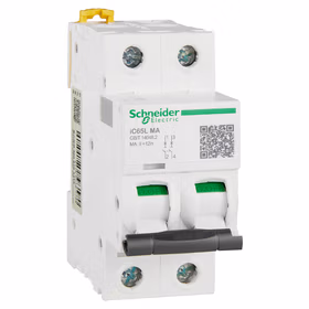 施耐德电气 小型断路器，Acti9 iC65L MA 2P 25A MCB