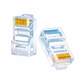 山泽(SAMZHE) 超五类网络水晶头；WL-5100 100个/盒