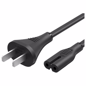 绿联UGREEN  国标两插电源线 40314 10A 8字尾电源线 2米