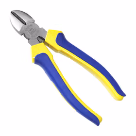 长城精工 Cr-V欧式精抛双色套塑柄斜嘴钳6寸；213046
