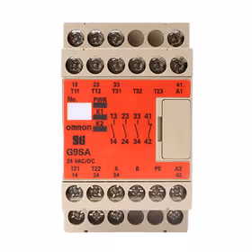 欧姆龙 安全控制器,安全继电器单元；G9SA-301 AC/DC24