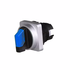 上海天逸电器 三位置自复位方形带灯短柄旋钮按钮头；LA42XD3AF/S