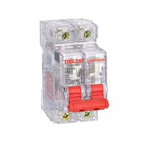 德力西电气 小型漏电保护器；DZ47TRLE 透明RCBO 6kA 2P C型 6A 15mA
