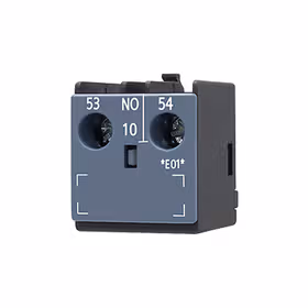 西门子 3RT7系列接触器附件 S00规格前装辅助触点:1个常开辅助触点