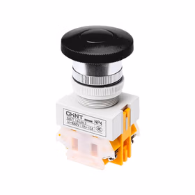 正泰 不带灯按钮；NP4-10M/1 黑