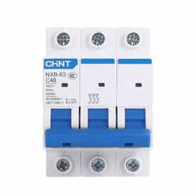 正泰 NXB-63 小型断路器；NXB-63 3P C40