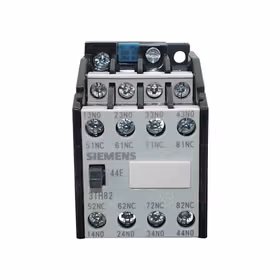 西门子 接触器继电器AC50HZ,110V辅助触点：4个常闭触点,规格0,螺纹连接；3TH82440XF0