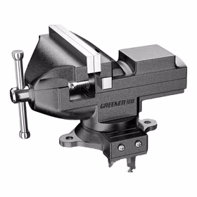 绿林（GREENER）台钳小型虎钳台夹具工作台虎钳迷你桌虎钳木工家用多功能万向