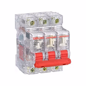 德力西电气 DZ47TR透明小型断路器；DZ47TR 透明MCB 6kA  3P C型 32A