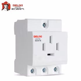 德力西电气 模数化插座；DZ47X 三相四极 16A