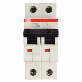 ABB S200系列微型断路器；S202-C63