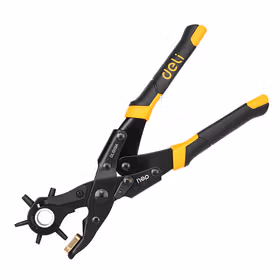 得力 打孔钳省力型6圆孔   9寸；DL1919A