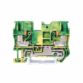 雷普 直插式弹簧接地端子一进一出6mm；JPT6-PE