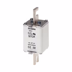西门子 SITOR熔断片,含开槽的刀形触头,NH1,输入：250A,aR,UnAC：1000V,前端标示警报器；3NE NH1 250A 1000V AC aR 开槽刀形触刀