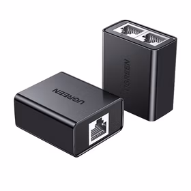 绿联UGREEN 一分二网线分线器 50923 黑色 2个/件