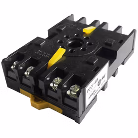 欧姆龙 共用插座/DIN导轨相关产品,圆形插座；P2CF-08