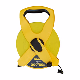 史丹利 盘式公英制玻璃纤维长卷尺60mm/200"；STHT34794-8-23