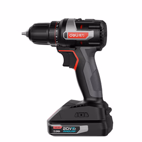 得力 专业级 20V 50NM 10mm 锂电钻；DE-DZ20-1D2(两电一充 2.0)