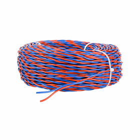 起帆 RVS双绞线；RVS-300/300V-2X4  红色+蓝色；100米/卷；