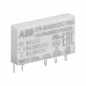 ABB 超薄继电器；CR-S048VDC1R
