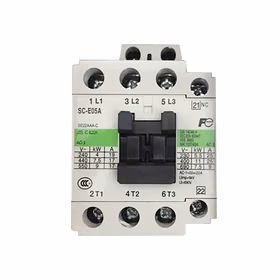 富士电机 静音交流接触器AC110V 2开2闭顶装辅助触点；SL09-H22