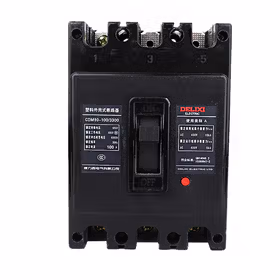 德力西电气 塑壳断路器；CDM10-100/3300 100A