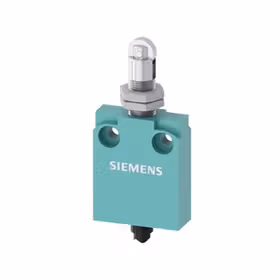 西门子 位置开关紧凑结构形式,宽40mm带连接导线2m瞬动触头1NO+1NC带滚柱柱塞带中心固定；3SE54230CD211EA2