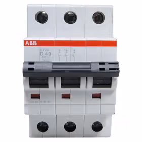 ABB S200系列微型断路器；S203-D40