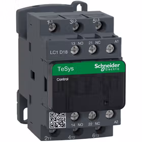 施耐德电气 国产TeSys D系列三极交流接触器,18A,230V,50/60Hz；LC1D18P7C