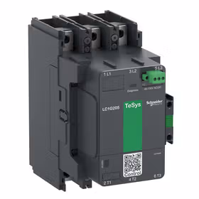 施耐德电气 接触器TeSys Giga 3极 (3NO) AC-3 245A 中国版 200-500V AC/DC 电子线圈