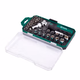 世达 40件套棘轮螺丝批&amp;套筒组套-可调头，05495（电商款）