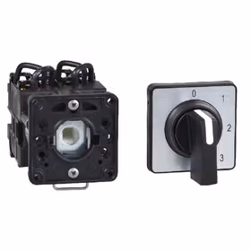 施耐德电气 3极 转换开关 不带&ldquo;0&rdquo;位&phi;22安装12A凸轮开关；K1F013UCHC