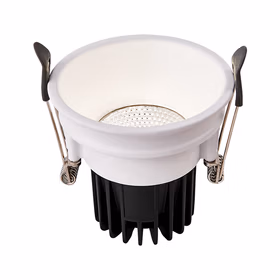 雷士照明（NVC）led嵌入式小山丘射灯 无主灯商业照明 商用天花灯筒灯 大光弧压铸铝 9W 暖白光开孔75mm