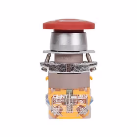 正泰 带灯自复蘑菇头钮；LAY39-11MD 绿 AC/DC 220V