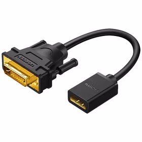 绿联UGREEN DVI转HDMI转接线 20118 线长22cm