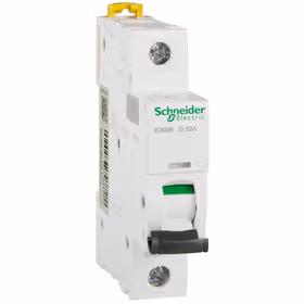 施耐德电气 小型断路器；iC65N 1P D32A