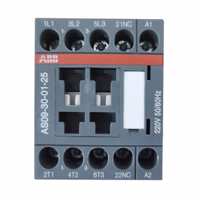 ABB 模块化接触器；AS09-30-01-25*220V50/60HZ