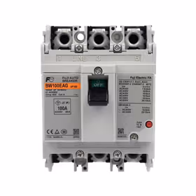 富士电机 塑壳断路器；BW100EAG-3P075