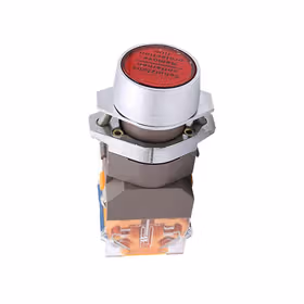 正泰 带灯自复平钮；LAY39-11BND 纯蓝 AC/DC 127V