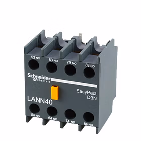 施耐德电气 辅助触点模块；LANN40N