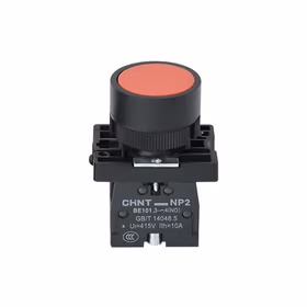 正泰 不带灯按钮 塑料头；NP2-EA45 &phi;30 (替代LA2 红)