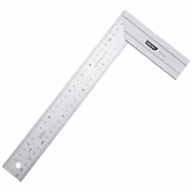 得力 钢角尺铝型材宽座   300mm；DL4036