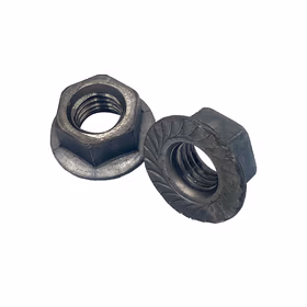 惠象 4级 六角法兰螺母 GB6177.1 本色 1个 M5-0.8