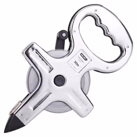 得力 架式钢卷尺铁壳   30mx12.5mm；DL9130