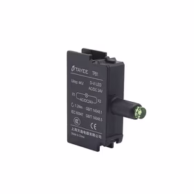 上海天逸电器 指示灯按钮附件,带灯片；TPB1D-VI-AC/DC220V/G