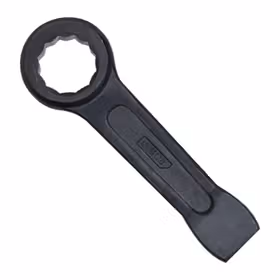 得力 敲击梅花扳手   90mm；DL32290